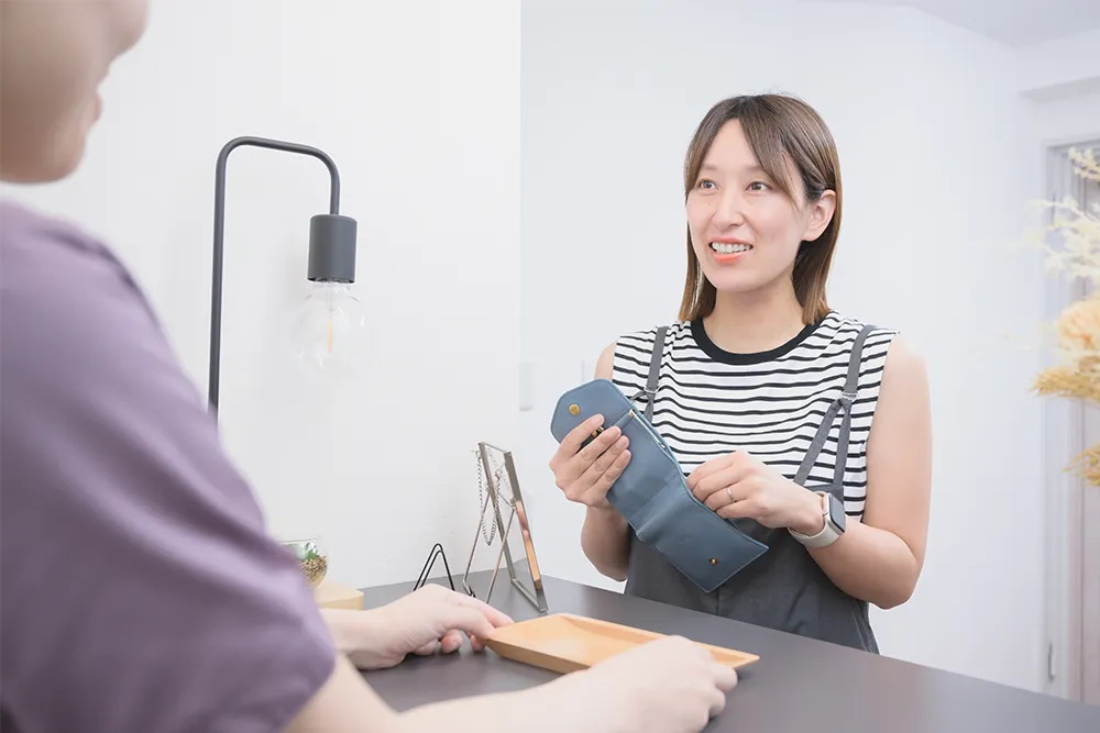 お見送りの様子